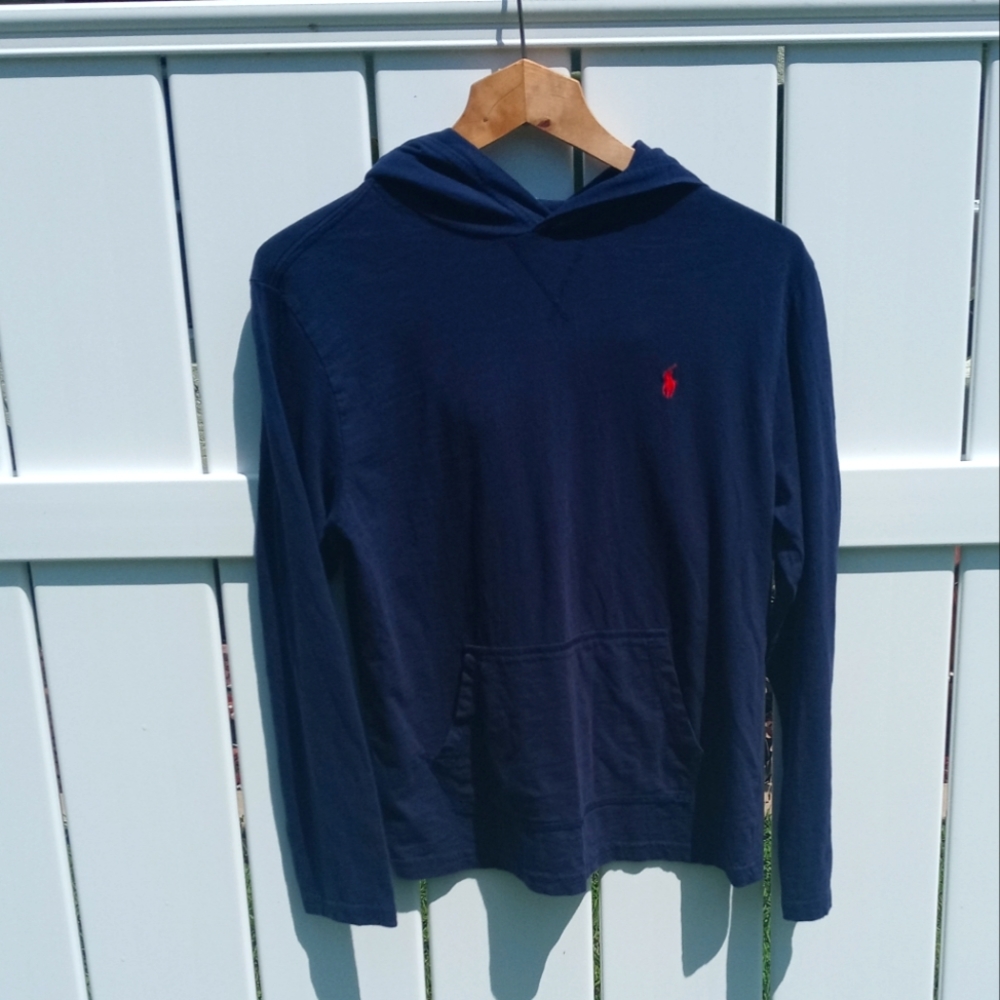 Kid's Navy Blue POLO Ralph Lauren Hoodie❄️